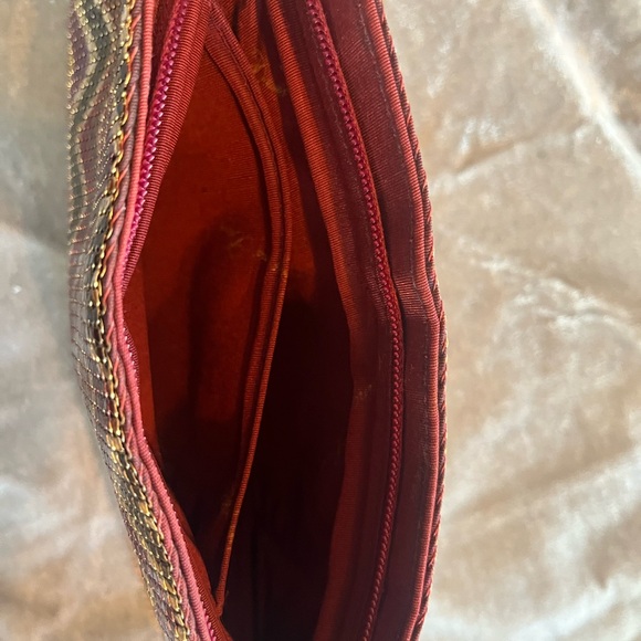 Whiting & Davis Multicolor Zigzag Clutch - Picture 11 of 13